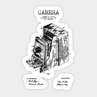 Camera Patent Sticker